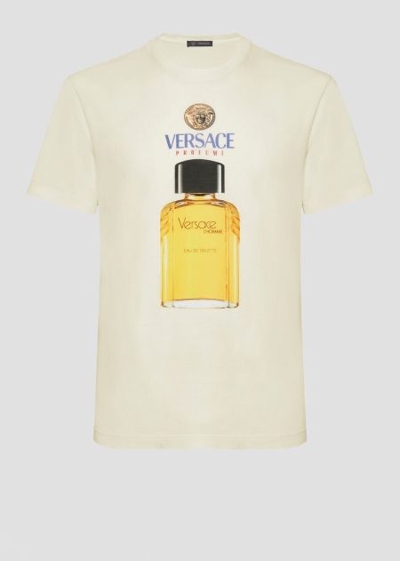 Tricouri Versace Scents Motif Barbati | IUTLPOR-27